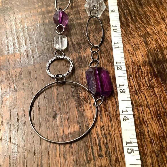 Long Single Strand Linked Necklace Euc - Picture 3 of 3